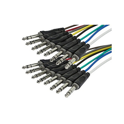 Monoprice Trs Male To 1/4 Trs Male Snake Cable 6 (601196)