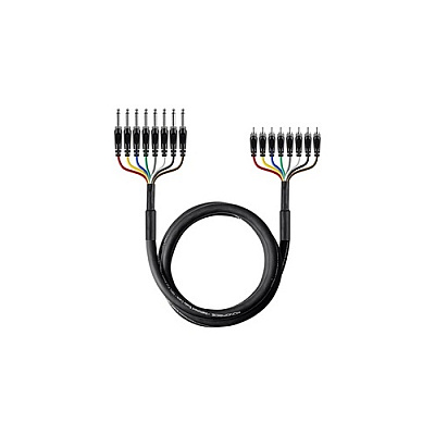Monoprice Ts (m) - Rca (m) Snake Cable - 6m,8 Chan (601294)
