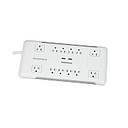 Monoprice Surge Protector - 12 Outlet, 2 Usb Ports (9203)