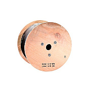 Monoprice Rg6q Coax Cable_ Pvc Etl_ Black - 1000ft (15401)