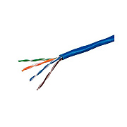 Monoprice Cat5e Utp Solid (cmr) - Blue 1000ft (12757)