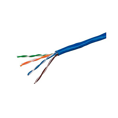 Monoprice Cat5e Utp Solid (cmr) - Blue 1000ft (12757)