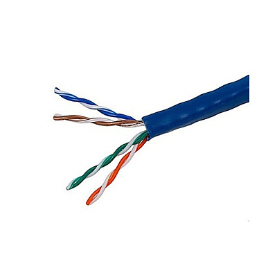 Monoprice Cat5e Utp Stranded (cm) -blue - 1000ft (12766)