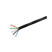 Monoprice Cat6 Utp_(cmp) - Black- 1000ft (12807)