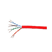 Monoprice Cat5e Utp Solid_ Plenum(cmp)1000ft Red (13739)