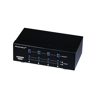 Monoprice Svga Vga Matrix Switcher Splitter - 2x4 (4084)