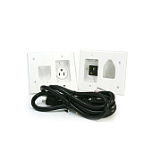 Monoprice Recessed Pro Power Kit W/straight Blade (4652)