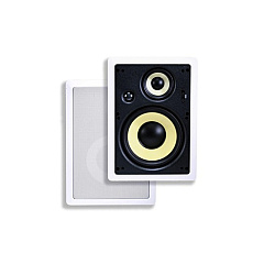 Monoprice In Wall Speakers 8 Inch Fiber 3-way (pr) (6816)