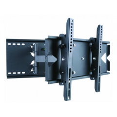 Monoprice Full Motion Tv Wall Mount Max130lbs Blk (8589)