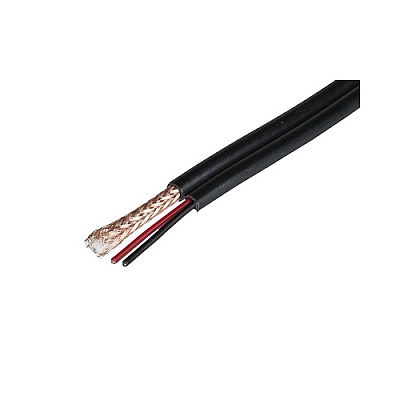 Monoprice Rg59 W/ 18awg Power Siamese Cable -500ft (9909)