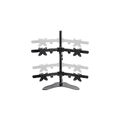 Monoprice Quad Monitor Free Standing Desk Mount (15524)
