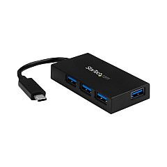 StarTech 4 Port Usb C Hub To Usb 3.0 Type-a 5gbps (HB30C4AFS)