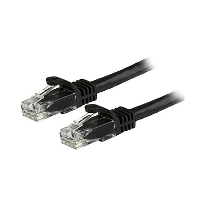 StarTech 20ft Cat6 Ethernet Cable Black 100w Poe (N6PATCH20BK)