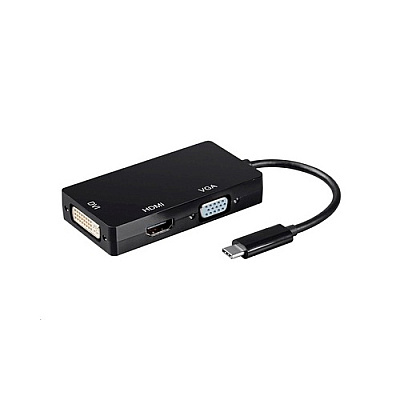 Monoprice Usb Type-c To 4k Hdmi_ Single Link Dvi (21607)