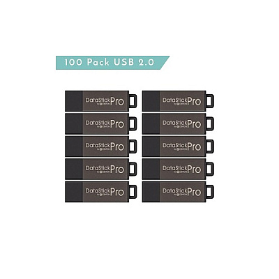 Centon Electronics Usb 2.0 Datastick Pro Grey, 8gb 100pack (S1U2P18G100PK)