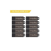 Centon Electronics Usb 2.0 Datastick Pro Grey, 8gb 25pack (S1U2P18G25PK)