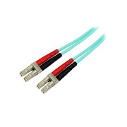StarTech Fiber Optic Cable 5m Aqua Mm 50/125 Om4 (450FBLCLC5)