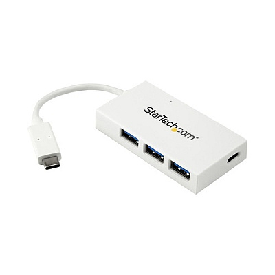 StarTech 4 Port Usb C Hub 5gbps 3 Usb-a/1 Usb-c (HB30C3A1CFBW)