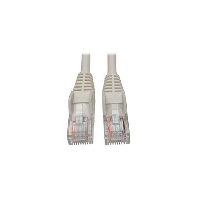 Tripp Lite Cat5e Snagless Molded Cable White 6ft (N001006WH)