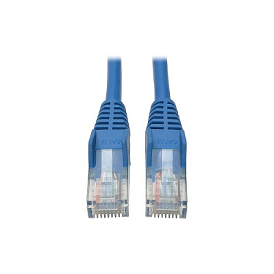 Tripp Lite Cat5e Snagless Molded Cable Blue 35ft (N001035BL)