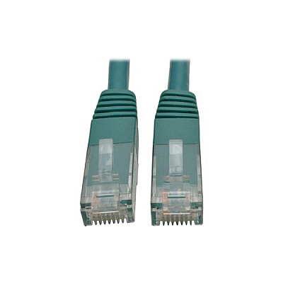 Tripp Lite Cat6 Cat5e Molded Patch Cable Green 6ft (N200006GN)