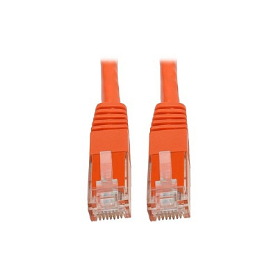 Tripp Lite Cat6 Cat5e Molded Patch Cable Orange 6ft (N200006OR)