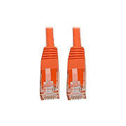Tripp Lite Cat6 Cat5 Molded Patch Cable Orange 50ft (N200050OR)