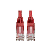 Tripp Lite Cat6 Snagless Molded Patch Cable Red 4ft (N201004RD)