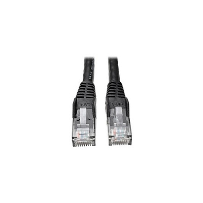 Tripp Lite Cat6 Snagless Molded Patch Cable Bk 35ft (N201035BK)