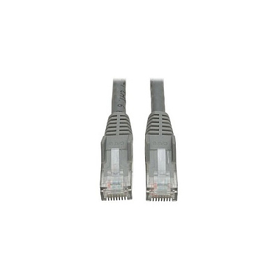 Tripp Lite Cat6 Snagless Molded Patch Cable Gy 35ft (N201035GY)