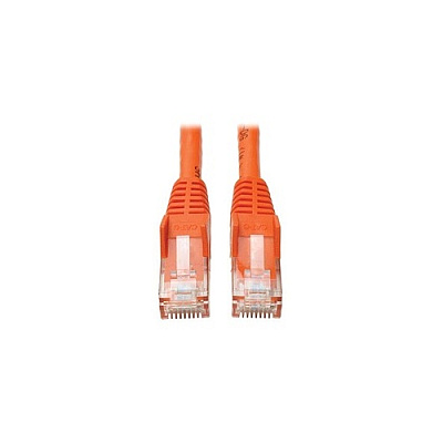 Tripp Lite Cat6 Snagless Molded Patch Cable Or 50ft (N201050OR)