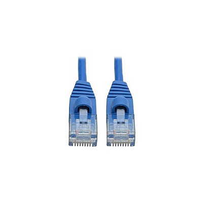 Tripp Lite Cat6a Snagless Molded Slim Cable Bl 3ft (N261S03BL)