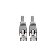 Tripp Lite Cat6a Snagless Shielded Patch Cable 1ft (N262001GY)