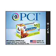PCI Brand Remanufactured Ibm 75p6960 Scan Capable Micr Toner Cartridge 21k Yield For Ibm 1532/1552/1552n/1570 Mfp/1572/1650 Mfp Made In Usa (75P6960MPCI)