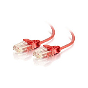 C2G 3ft Slim Cat6 Cable Utp Red (01166)