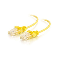 C2G 3ft Slim Cat6 Cable Utp Yellow (01171)