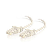 C2G 5ft Slim Cat6 Cable Utp White (01187)