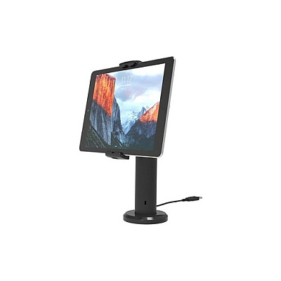 Compulocks Universal Tablet Cling Rise Tilting Kiosk 8in Black (UCLGSTD01B)