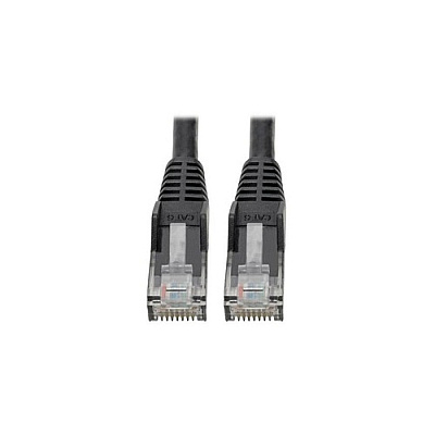 Tripp Lite Cat6 Snagless Molded Patch Cable Blk 6in (N20106NBK)