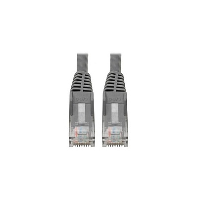 Tripp Lite Cat6 Snagless Molded Patch Cable Gry 6in (N20106NGY)