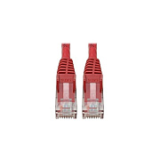 Tripp Lite Cat6 Snagless Molded Patch Cable Red 6in (N20106NRD)