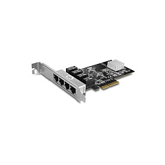 Vantec 4-port Pcie Gigabit Ethernet Nic Card (UGTPC100GNA)
