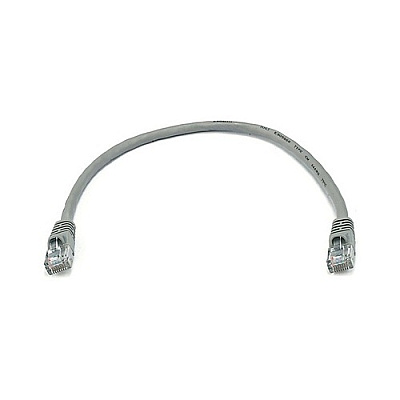 Monoprice Cat6 Utp Ethernet Cable_ 1ft Gray (2287)