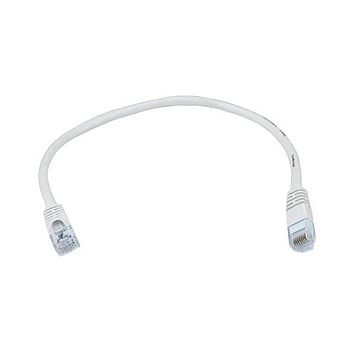 Monoprice Cat6 Utp Ethernet Cable_ 1ft White (2292)