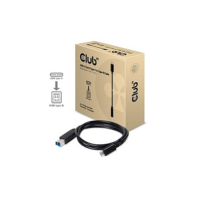 Club 3D Usb 3.1 Gen2 C To B Cable 1m/3.3ft (CAC1524)