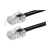 Monoprice Cat6 Utp Patch Cable_ 1ft Black (13401)