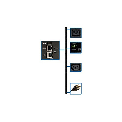 Tripp Lite Pdu Switched 200-240v 20 C13;4 C19 (PDUMV20HVNETLX)