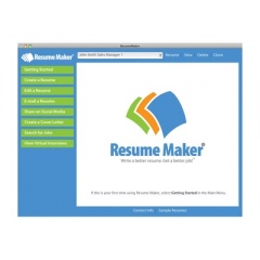Individual Software Resume Maker For Mac Esd (ADO-RM1)