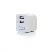 C2G Ac To 2-port Usb Adapter (22322)