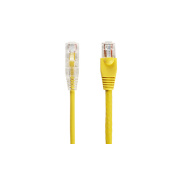 Black Box Cat6 250-mhz Snagless 28awg Stranded Ethernet Patch Cable - Unshielded (utp), Cm Pvc (rj45 M/m), Yellow, 3-ft. (0.9-m) (C6PC28YL03)